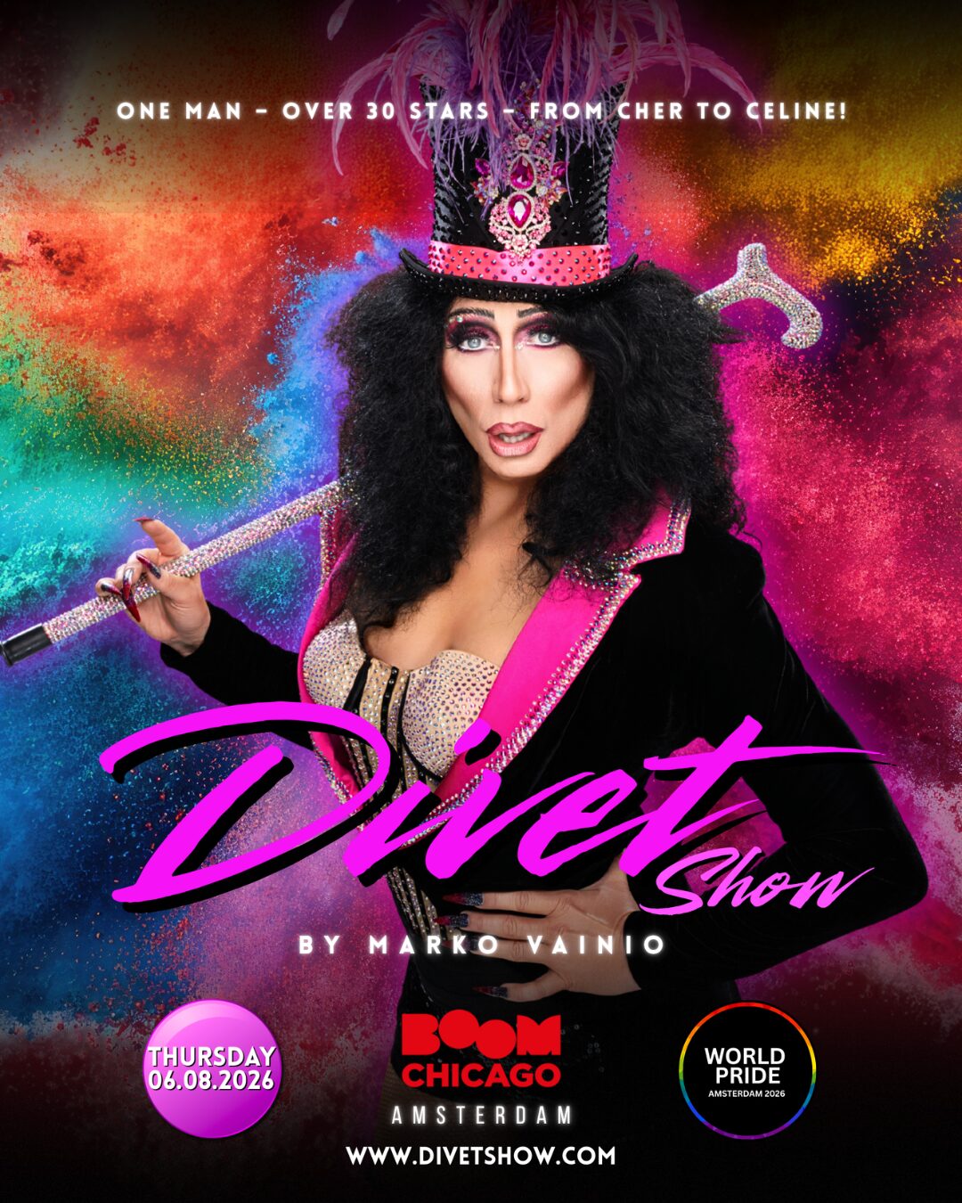 divet show boom chicago amsterdam pride